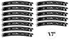 KIT STRISCE ADESIVE VERDI compatibili per CERCHI 17 MOTO KAWASAKI Z900 TUNING