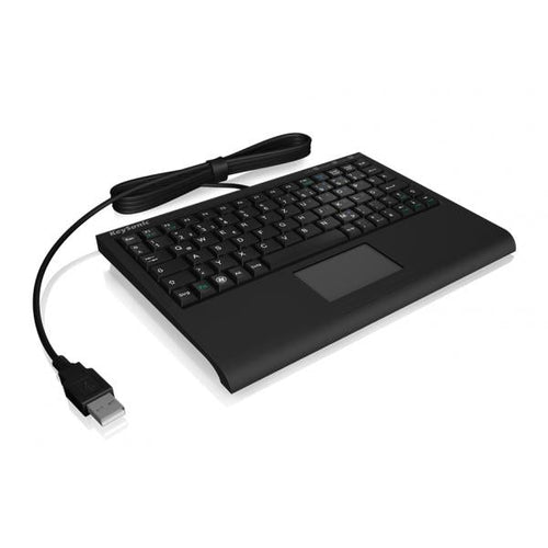 KeySonic ACK-3410 [US] tastiera Ufficio USB Inglese US Nero (KEYSONIC Mini-Tastatur [US] Touchpad A)