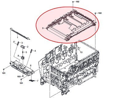 Kyocera Transfer BELT ORIGINALE TR-580 302K893102/302K893101/302K893100