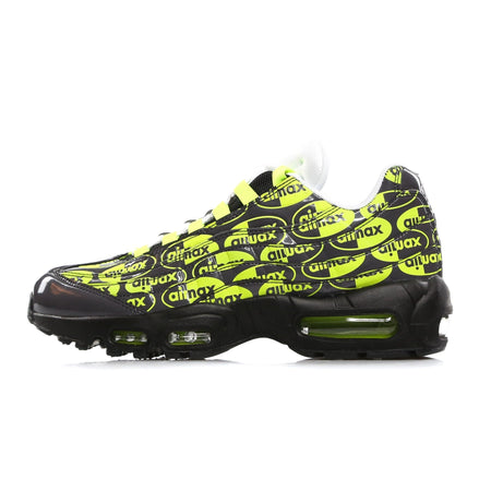 Nike Scarpa Bassa Uomo Air Max 95 Prm Black/volt/ash/white da uomo