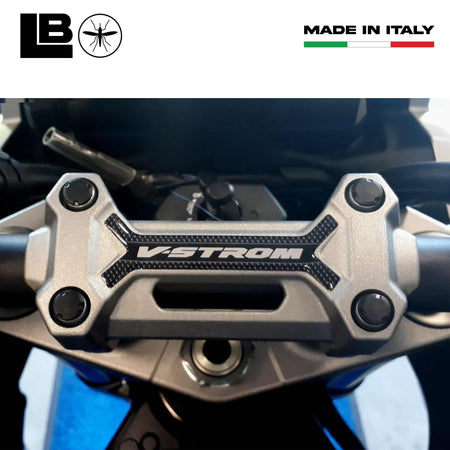 Kit completo Adesivi 3D protezioni compatibili con moto Suzuki V-Strom 1050 Blu