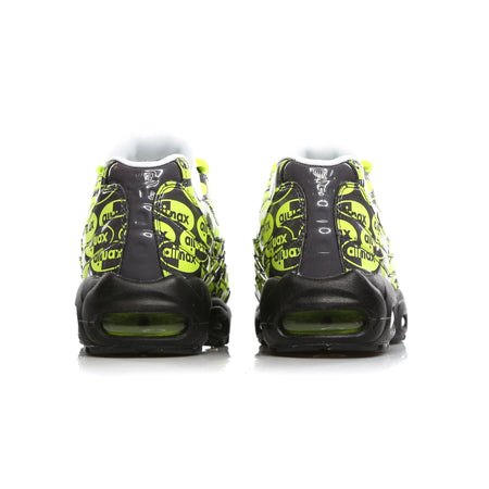 Nike Scarpa Bassa Uomo Air Max 95 Prm Black/volt/ash/white da uomo