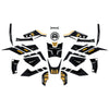 Kit completo Adesivi 3D protezioni compatibili con moto Suzuki V-Strom 1050 Oro