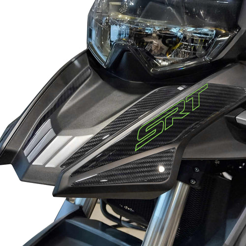 Adesivi 3D Protezione Becco Frontale moto compatibile con QJ Motor SRT 700