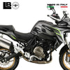 Adesivi 3D Protezioni Laterali Serbatoio moto compatibile con QJ Motor SRT 700