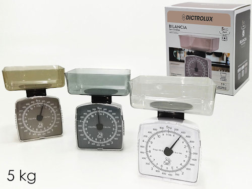 Bilancia da Cucina 5kg 3 Assortimenti