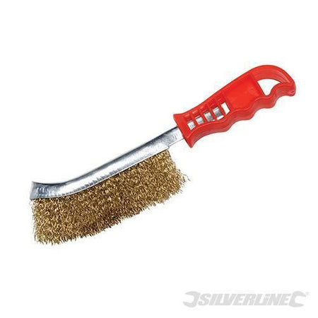 Spazzole Silverline con Setole in Acciaio, Raschietti per Metallo, Rame, ferro Silverline