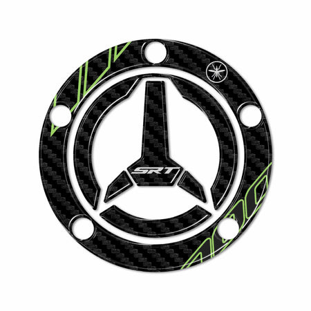 Adesivo 3D Protezione tappo serbatoio moto compatibile con QJ Motor SRT 700