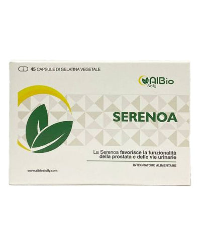 Serenoa Comlpex 45 caps. Ortica, Zucca, Gramigna, Ononide, favoriscono la funzionalità della prostata
