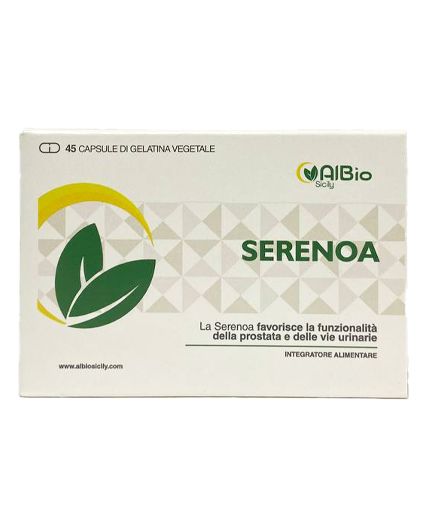 Serenoa Comlpex 45 caps. Ortica, Zucca, Gramigna, Ononide, favoriscono la funzionalità della prostata
