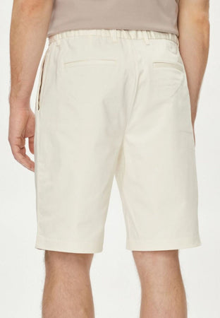 calvin klein PANTALONCINO SATEEN STRETCH REGULAR STRAIGHT da uomo