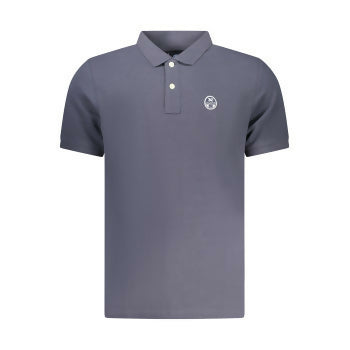 Polo North&Sails per uomo a manica corta cotone 100% due bottoni