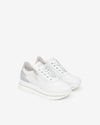 NeroGiardini Donna Sneakers in pelle e camoscio