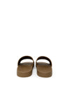 Bottega Veneta Sliders Carpet in Gomma Beige . da uomo