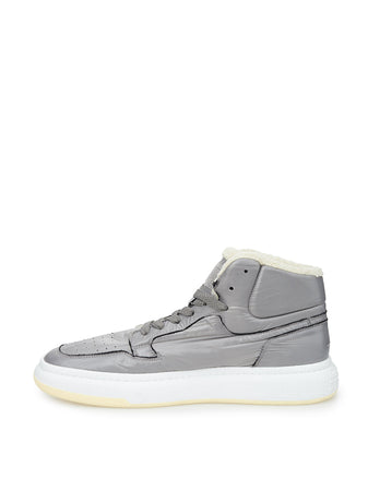 MM6 Maison Margiela Sneakersr Alta con Pelo Interno da uomo