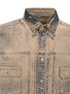 Dior Overshirt con stampa all over da uomo