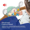 CHICCO Vespa - modello Bambini Primavera colore VERDE ACQUA, Moto Giocattolo Cavalcabile con Pannello Elettronico, Luci e Suoni, Ruote di Supporto Rimuovibili, Max 25 Kg - Giochi per Bambini 1-3 Anni