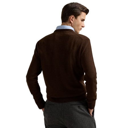 Ralph Lauren maglioni uomo ralph lauren - ls cn pp long sleeve pullover - marrone da uomo