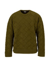 Bottega Veneta Maglione Intreccio in Misto Lana da uomo