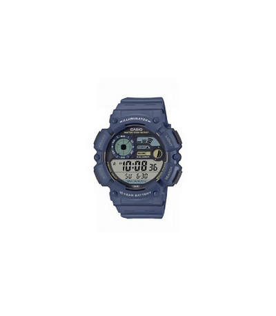 Orologio Casio unisex, WS-1500H-2AV, blu con cinturino in resina, movimento al quarzo