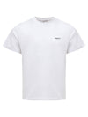 COPERNI T-Shirt in Bianco Ottico con Logo Coperni da donna
