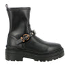 Pinko stivali donna pinko - mia 27 - ankle boot calf - nero da donna