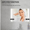 Specchio Bagno con Luce LED a 3 Temperature, Interruttore Touch e Antiappannamento, 70x50cm PL9834-661V90SRPL9