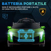 Macchina Elettrica per Bambini Lamborghini Veneno 12V con Telecomando, Età 3-6 Anni, Verde FG4370-279V90GNFG4
