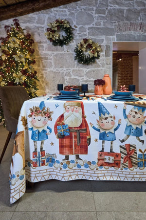 Maison Sucrèe Tovaglia Folletti tessuto Korin - Varie Dimensioni