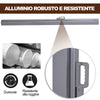 Tenda da Sole Laterale e Avvolgibile (3x1.6m) in Alluminio e Poliestere Imperemabile Anti-UV, per Vento/Privacy BG8840-210BG8