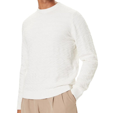 Guess pullover panna RHETT FAIR ISLE M5BR42 Z2ZK2 G018