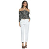 Relish pantalone chino bianco CAROL_1 Pantaloni Relish