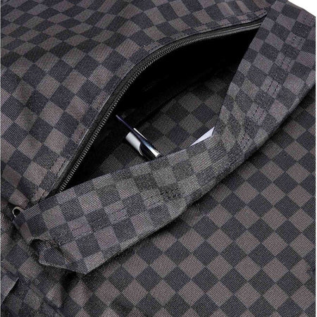 Vans zaino Old Skool Check nero grigio VN000H4XBA5