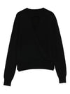 Twinset Maglia Donna con Cut-Out e Incrocio – Lupetto in viscosa stretch