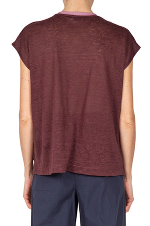 OTTOD'AME Ottod'ame - T-shirt - 450382 - Prugna da donna