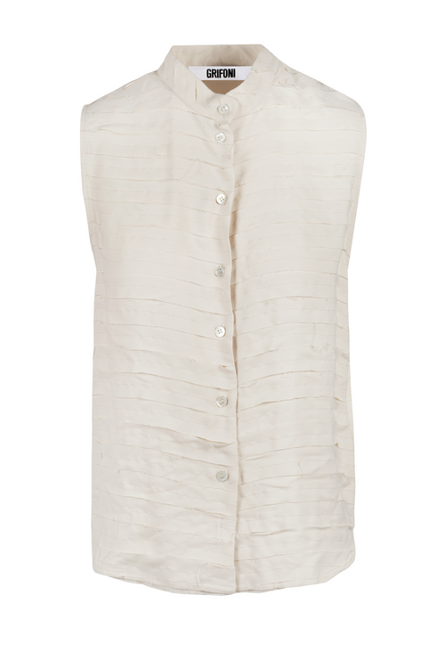 GRIFONI Grifoni - Camicia - 451734 - Vaniglia da donna