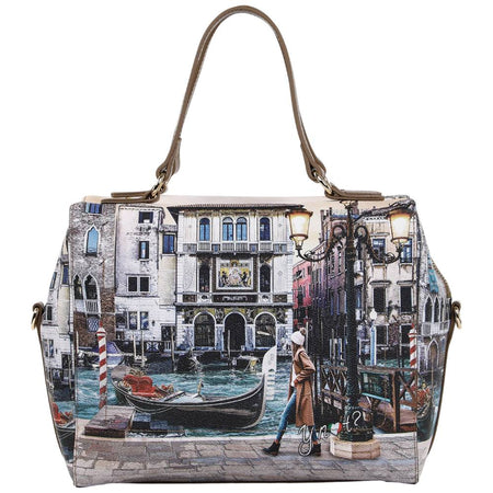 YNot borsa boston BLUE LAGOON linea YESBAG YES702F6