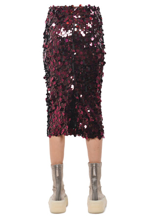 JUCCA Jucca - Gonna - 461663 - Bordeaux da donna