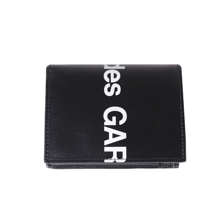 COMME DES GARCONS WALLET Huge Logo Wallet in Black da donna