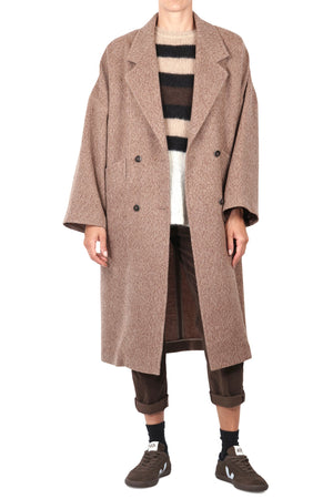 Alysi - Cappotto - 460735 - Beige/Marrone da donna
