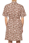 OTTOD'AME Ottod'ame - Abito - 450407 - Marrone/Rosa da donna