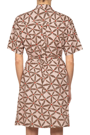 OTTOD'AME Ottod'ame - Abito - 450407 - Marrone/Rosa da donna