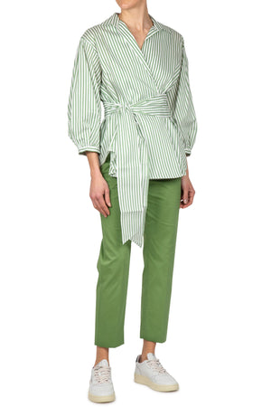WEEKEND MAXMARA Weekend MaxMara - Camicia - 450468 - Bianco/Verde da donna