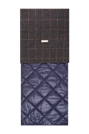 AUTRY Autry - Sciarpa - 460633 - Blu/Ruggine da donna