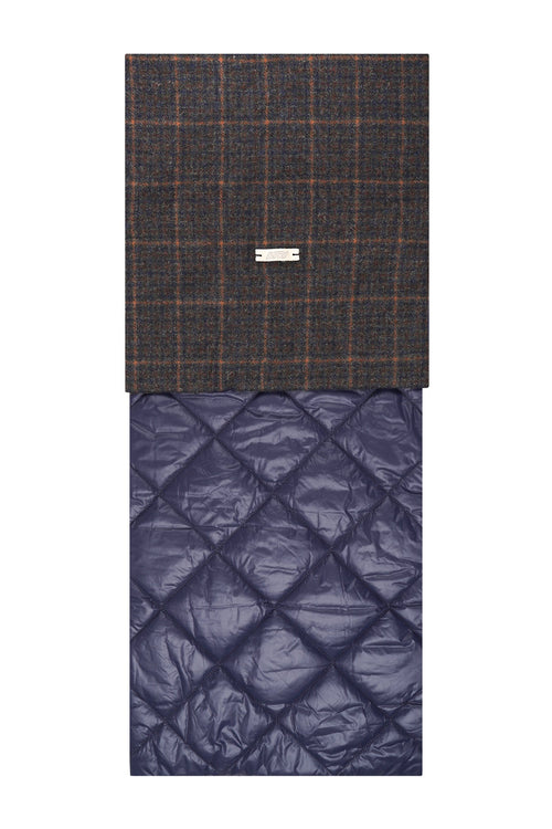 AUTRY Autry - Sciarpa - 460633 - Blu/Ruggine da donna