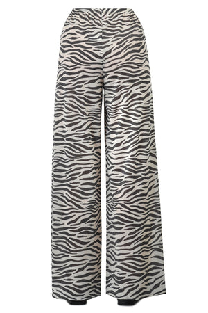 MC2 SAINT BARTH MC2 Saint Barth - Pantalone - 450912 - Fantasia nero da donna