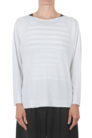 LA FEMME BLANCHE La Femme Blanche - Maglia - 451542 - Bianco da donna