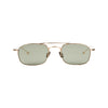 PETER AND MAY TT9 Mini Machine Sunglasses in Gold Graphite Green da uomo