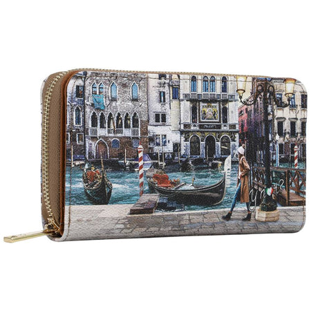 YNot portafoglio grande BLUE LAGOON YES372F6