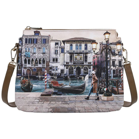 YNot borsa tracolla 2 scomparti BLUE LAGOON YES630F6